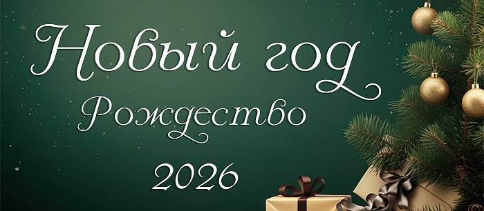 Новый год и Рождество 2026